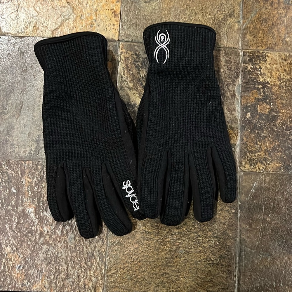 Black Spyder Gloves